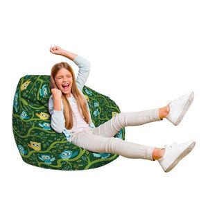 Fotoliu Puf Bean Bag tip Para L bufnite verde imagine