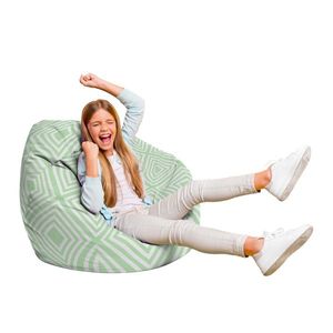 Fotoliu Puf Bean Bag tip Para L diamond green imagine