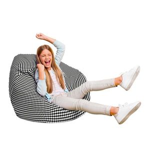 Fotoliu Puf Bean Bag tip Para L Scandinavian black imagine