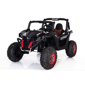 Masinuta electrica 150W Nichiduta Xtreme Jumper UTV-MX Black cu scaun piele si roti Eva, slow start unitate audio cu display mufa Mp3 si Usb, suspensii si telecomanda imagine