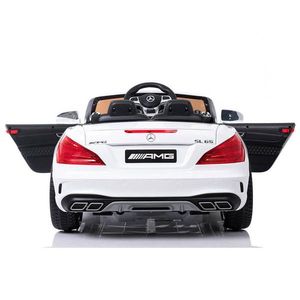 Masinuta electrica cu telecomanda Mercedes SL 65 AMG alb imagine