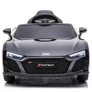 Masinuta electrica cu telecomanda Audi R8 Facelift negru imagine