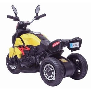 Motocicleta electrica cu lumini Nichiduta Kids Racing Yellow imagine