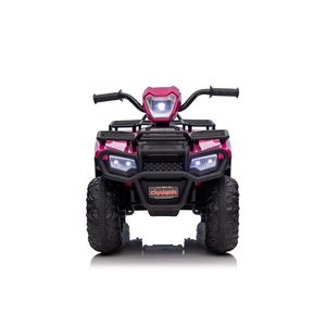 Atv electric12V cu scaun din piele Nichiduta Super Me Pink imagine