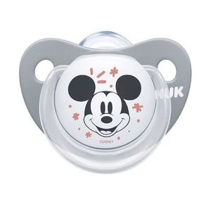 Suzeta Nuk Disney Mickey silicon 0-6 luni M1 griroz imagine