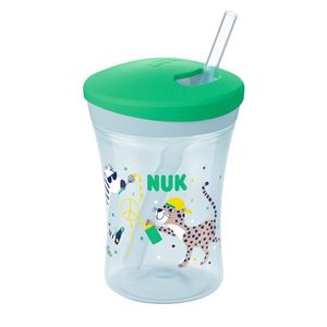 Cana Nuk Evolution Action cu pai 230 ml de la 12 luni verde imagine