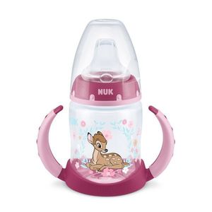 Biberon Nuk First Choice PP 150 ml tetina invatare Silicon 6-18 luni Disney Bambi imagine