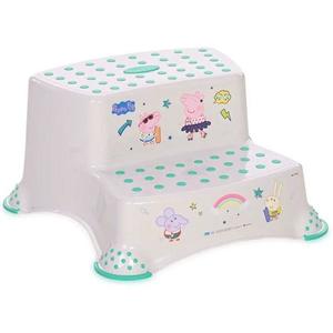 Inaltator dublu pentru baie antiderapant Disney Piggy Nordic White imagine