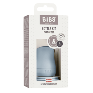 Kit pentru biberon din sticla Bibs baby blue imagine