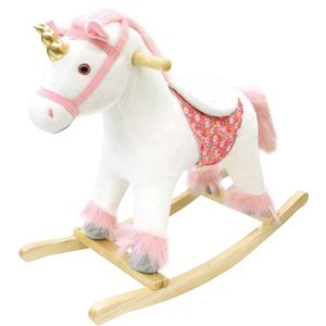 Balansoar Little Mom Unicorn din plus cu sunete Bella imagine