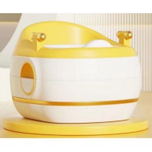 Olita multifunctionala 3 in 1 Little Mom Stool Potty Yellow imagine