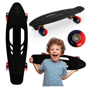 Skateboard copii Qkids Galaxy Navy Blue imagine