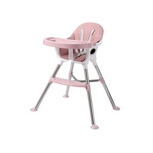 Scaun de masa transformabil Little Mom Elite Pink imagine