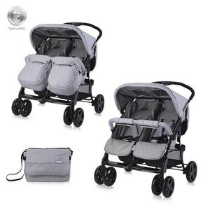 Carucior pentru gemeni Twin Cool Grey imagine