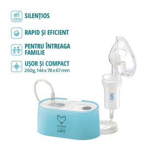 Nebulizator EasyCare Baby cu micro compresor model VP-D2 imagine