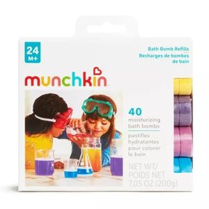 Set 40 tablete de baie Munchkin rezerve Colour Buddies 24L+ imagine