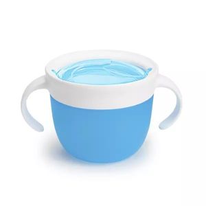 Set 2 recipiente pentru gustari Munchkin Snack 12L+ bluegreen imagine