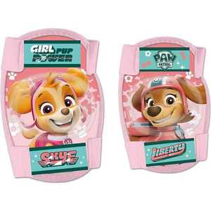 Set protectie Seven cotiere genunchiere Paw Patrol girls roz imagine