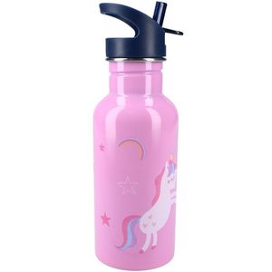 Bidon de baut Drink up Pink din inox Vadobag 500 ml imagine