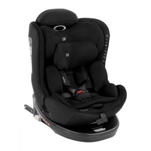 Scaun auto KikkaBoo cu isofix 40-150 cm i-SAFE i-SIZE Black imagine