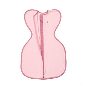 Sac de dormit nou-nascut Swaddle First Sleep Blush Pink 60 cm imagine