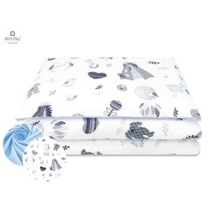 Set pentru bebelusi 6+1 piese MimiNu 120x60 cm Baby Shower Blue imagine