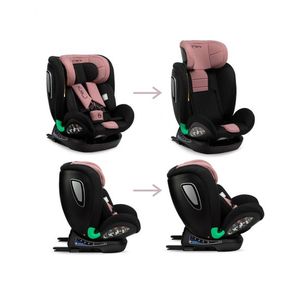 Scaun Auto I-Size 40-150 cm Rear Facing Momi Urso Pink imagine