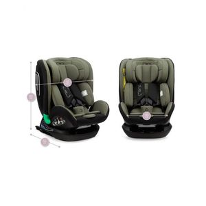 Scaun Auto I-Size 40-150 cm Rear Facing Momi Urso Khaki imagine