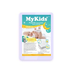 Protectie impermeabila MyKids pentru saltea 105x70 cm imagine