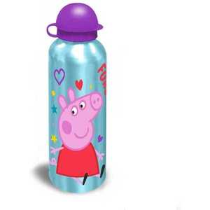 Sticla apa aluminiu SunCity Peppa Pig Hearts 500 ml EWA09041PPC imagine