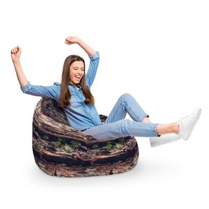 Fotoliu Puf Bean Bag tip Para XL Scoarta imagine