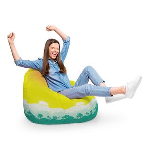 Fotoliu Puf Bean Bag tip Para XL Tropical imagine