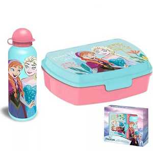 Set cutie sandwich si recipient lichide aluminiu 500ml SunCity Frozen Spirit EWA50009FR imagine