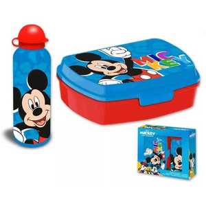 Set cutie sandwich si recipient lichide aluminiu 500ml SunCity Mickey Play EWA30007MK imagine