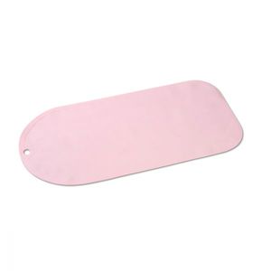 Covoras antiderapant pentru cadita 70x35cm New Pink imagine