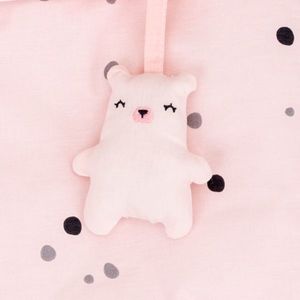 Cosulet scutece si accesorii Kikkaboo Bear with me Pink imagine