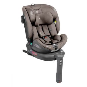 Scaun auto KikkaBoo cu baza isofix 40-150 cm i-Conic i-SIZE Brown imagine