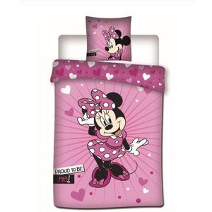 Lenjerie Pat Disney Minnie Mouse Proud to be Me 140x200 imagine