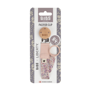 Lantisor clip Bibs x Liberty pentru suzeta Eloise Blush imagine