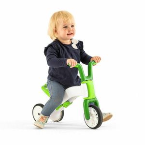 Tricicleta Chillafish 2 in 1 transformabila in bicicleta fara pedale Bunzi Lime imagine