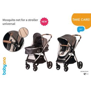 Plasa insecte universala Babyono neagra imagine