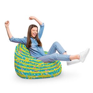 Fotoliu Puf Bean Bag tip Para XL Candies Fundal in Dungi imagine