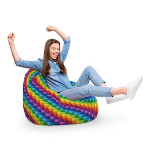 Fotoliu Puf Bean Bag tip Para XL Lego Abstract imagine