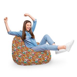 Fotoliu Puf Bean Bag tip Para XL Pisici Hipster imagine