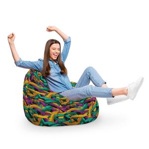 Fotoliu Puf Bean Bag tip Para XL Graffiti Sageti imagine