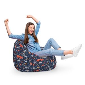 Fotoliu Puf Bean Bag tip Para XL Prietenii Padurii imagine