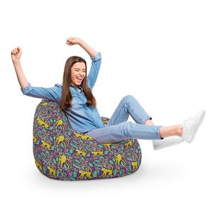 Fotoliu Puf Bean Bag tip Para XL Maimute in Copac imagine