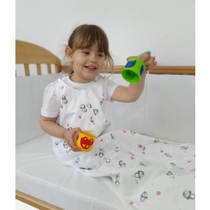 Sac de dormit vara 0.5 tog Pingu 60 cm imagine