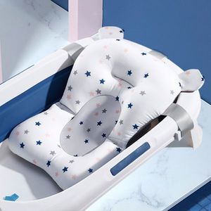 Hamac pentru cadita bebelusi Little Mom Baby Shower Stars Blue imagine