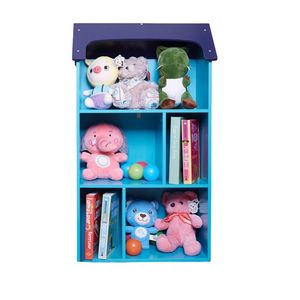 Organizator casuta din lemn Ginger Home pentru jucarii si carti Univers imagine